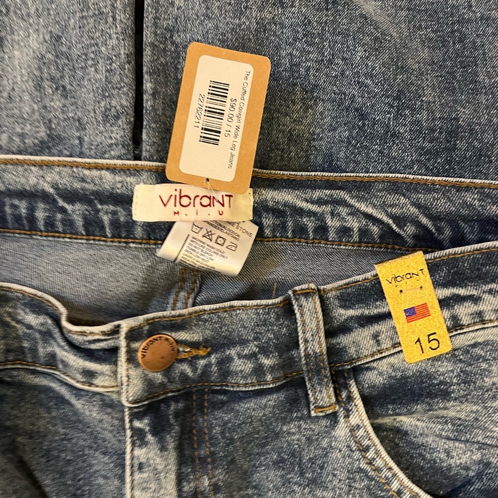 Vibrant M.I.U. Blue Denim Jeans